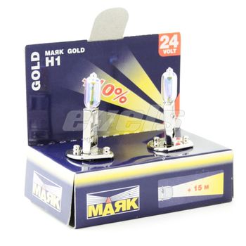 Лампы "Маяк" 24V H1 70W (P14.5s) Gold