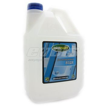 Вода дистиллированная 5 л "OILRIGHT"
