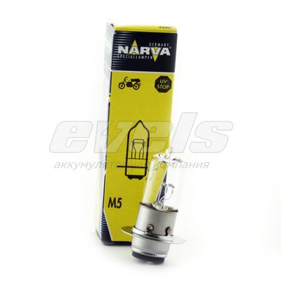 Лампа "NARVA" 12v M5 35/35W (P15d-25-1) Moto /M5 — основное фото